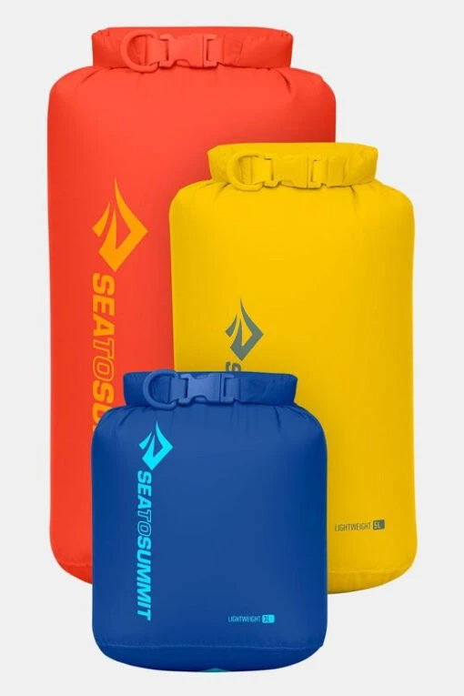 Sea To Summit Lightweight Dry Bag Set 3, 5, 8L Multi Waterdichte Zak -BoCamp Winkel b42g390086 0202 01 nl