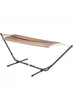 Bo-Camp Rumba Rainbow Hangmat 4 Bo-Camp Rumba Rainbow Hangmat -BoCamp Winkel mbcac80016 0303 02 nl